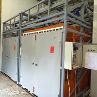 Подъемник грузовой в металлокаркасной шахте, 3000 кг, Самара