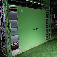 Подъемник грузовой в металлокаркасной шахте, г/п 1000 кг, Апаринки